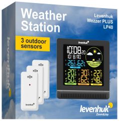 Estación meteorológica Levenhuk Wezzer PLUS LP40