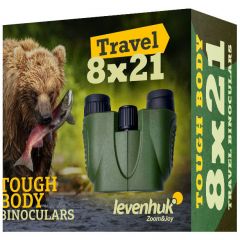 Prismáticos Levenhuk Travel 8x21