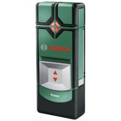 Bosch detector Truvo (manejo sencillo con un botón, escáner de pared para detectar cables bajo tensión y metales)