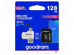 Goodram M1A4 All in One 128 GB MicroSDXC UHS-I Clase 10
