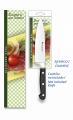 Blister para cuchillo de cocina, medida de 59 x 270 mm