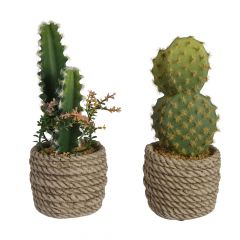 Cactus artifical modelos surtidos de 28cm 808447