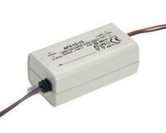 Fuente Alimentación LEDs 12Vdc 12W 1A IP42 Mean Well