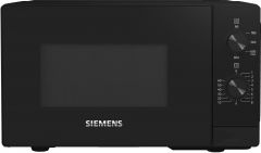 Siemens iQ300 FF020LMB2 microondas Sobre superficie Solo microondas 20 L 800 W Negro
