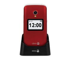 Doro 2424 6,1 cm (2.4") 92 g Rojo Teléfono para personas mayores