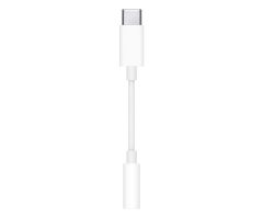 Apple MU7E2ZM/A cable de teléfono móvil Blanco 3,5mm USB C
