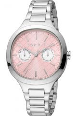 Reloj de pulsera Esprit Momo - ES1L352M0045 correa color: Gris plata Dial Rosa Mujer