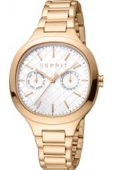Reloj de pulsera Esprit Momo - ES1L352M0075 correa color: Oro rosa Dial Gris plata Mujer