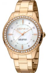 Reloj de pulsera Esprit Skyler XL - ES1L353M0095 correa color: Oro rosa Dial Mother of Pearl Blanco antiguo Mujer
