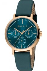 Reloj de pulsera Esprit Beth - ES1L364L0035 correa color: Verde opalo Dial Verde opalo Mujer