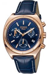 Reloj de pulsera Ferrè Milano - FM1G039L0021 correa color: Azul Dial Azul noche Hombre