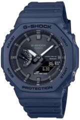 Reloj de pulsera CASIO G-Shock - GA-B2100-2AER correa color: Azul noche Dial Negro Hombre