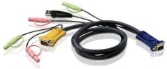 ATEN Cable KVM USB con audio y SPHD 3 en 1 de 3 m