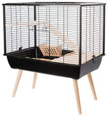 ZOLUX Neo Muki H58 - Cage Large Rodents - Black