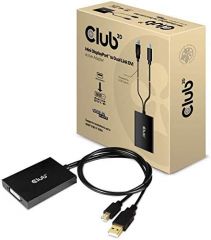 CLUB3D cac-1130 0,6 m MiniDP/USB-A DVI-D Negro
