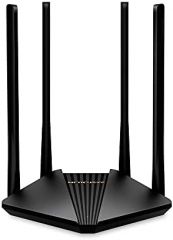 Mercusys MR30G router inalámbrico Gigabit Ethernet Doble banda (2,4 GHz / 5 GHz) Negro