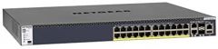 NETGEAR M4300-28G-PoE+ Gestionado L2/L3/L4 10G Ethernet (100/1000/10000) Energía sobre Ethernet (PoE) 1U Negro