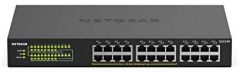 NETGEAR GS324P No administrado Gigabit Ethernet (10/100/1000) Energía sobre Ethernet (PoE) 1U Negro