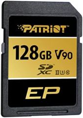 Patriot V90 SDXC UHS-II U3 Clase 10 Tarjeta SD 128GB