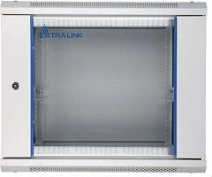 Extralink Cabinet rack EX.8574 400mm 600mm 450 mm hanging Openable 19'' 9U Bastidor de pared Gris