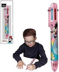 Minnie bolígrafo 6 colores en blister