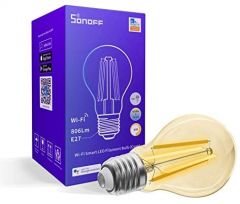 Sonoff B02-F-A60 iluminación inteligente Bombilla inteligente Wi-Fi Transparente 7 W
