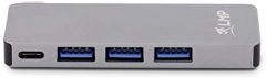 LMP 18122 base para portátil y replicador de puertos USB 3.2 Gen 1 (3.1 Gen 1) Type-C Plata