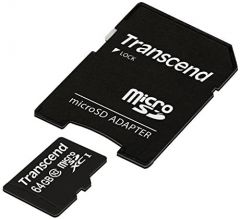 Transcend TS64GUSDXC10 memoria flash 64 GB MicroSDXC NAND Clase 10