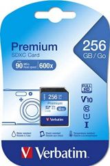 Verbatim Premium 256 GB SDXC UHS-I Clase 10