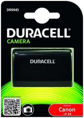Duracell DR9943 batería para cámara/grabadora Ión de litio 1600 mAh
