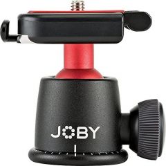 Joby BallHead 3K cabeza de tripode Negro, Rojo Acrilonitrilo butadieno estireno (ABS), Aluminio, Acero para muelles, Acero, Elastómero termoplástico (TPE) 1/4" Pelota