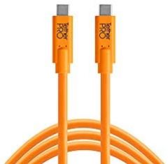 Tether Tools CUC15-ORG cable USB 4,6 m USB 3.2 Gen 1 (3.1 Gen 1) USB C Naranja