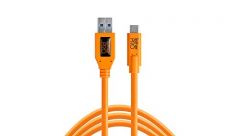 Tether Tools CUC3215-ORG cable USB 4,6 m USB 3.2 Gen 1 (3.1 Gen 1) USB A USB C Naranja