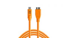 Tether Tools CUC3315-ORG cable USB 4,6 m USB 3.2 Gen 1 (3.1 Gen 1) USB A Micro-USB B Naranja
