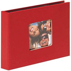 Walther Design MA-353-R álbum de foto y protector Rojo 10 hojas 10x15 Encuadernación perfecta