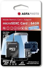 AgfaPhoto 10616 memoria flash 64 GB MicroSDHC UHS-I Clase 10