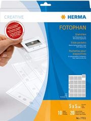 HERMA 7701 tarjeta de bolsillo Transparente
