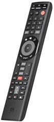 One For All Smart Control 5 mando a distancia DTT, DVD/Blu-ray, Consola de juegos, Sistema de cine en casa, IPTV, SAT, TNT, TV Botones