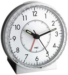TFA-Dostmann 60.1010 despertador Reloj despertador digital Negro, Plata