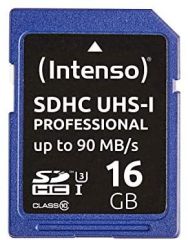 Intenso 16GB SDHC UHS-I Clase 10