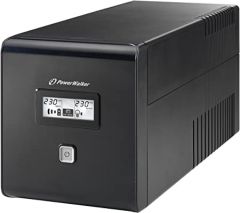 PowerWalker VI 1000 LCD sistema de alimentación ininterrumpida (UPS) 1 kVA 600 W 4 salidas AC