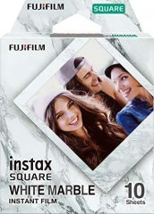 Fujifilm SQUARE 'White Marble' película instantáneas 10 pieza(s) 76,2 x 50,8 mm