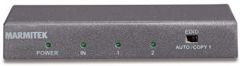 Duplicador HDMI 4K60 - Marmitek Split 612 UHD 2.0 - 1 entrada 2 salidas - Ultra HD - Divisor HDMI - 3840 x 2160 - 60 Hz - HDR - Colores cromáticos - 18 Gbs - HDCP 2.2 - Interruptor EDID
