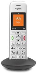Gigaset E390HX Teléfono DECT/analógico Identificador de llamadas Plata