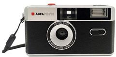 AgfaPhoto 603000 videocámara Cámara analógica compacta 35 mm Negro, Plata