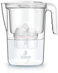 BWT 815485-A filtro de agua Filtro de agua para jarra 2,6 L Transparente, Blanco