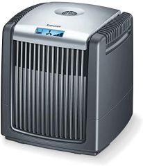Beurer LW 230 Purificador de aire, humidificador y purificador de aire, para habitaciones de hasta 40 metros cuadrados, elimina el polvo, el polen, el pelo de animales y los olores