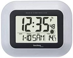 Technoline WS 8005 despertador Reloj despertador digital Negro, Plata