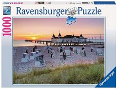 Ravensburger Ostseebad Ahlbeck, Usedom Puzzle rompecabezas 1000 pieza(s)
