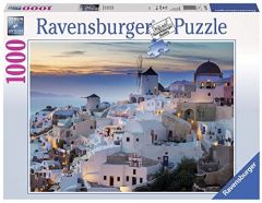 Ravensburger Santorini Puzzle rompecabezas 1000 pieza(s) Ciudad
